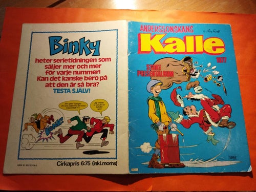 Andersonsskans Kalle 1977 Stora presentalbum. Fine