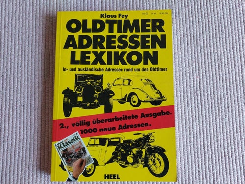 Oldtimer Adressen Lexikon Klaus Fey