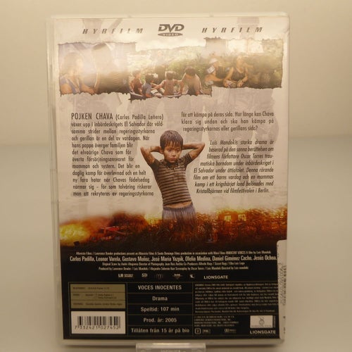 Oskyldiga röster - Region 2, DVD-film, Svensk text, Fint skick
