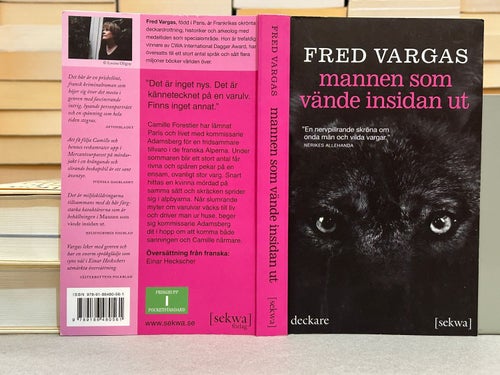 Mannen som vände insidan ut av Fred Vargas, bok, Fine
