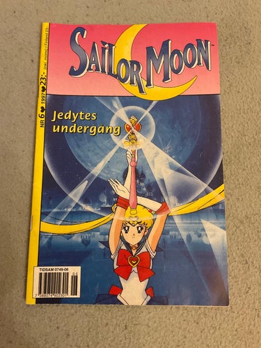 Sailor Moon tidning 1997 nr 6 - svenska manga anime magical girls shojo shoujo