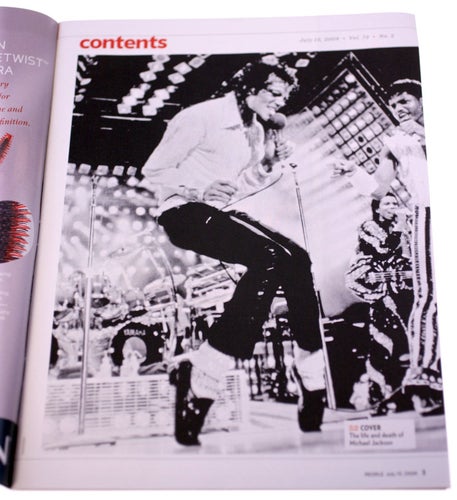 People Magazine-Michael Jackson-Vol 72 No 2-July 13th 2009-American magazine-NEW