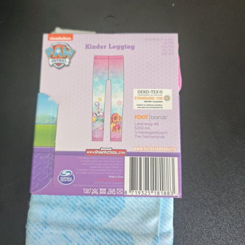 NYA! Paw Patrol rosa, blå, vita leggings, storlek 92-98