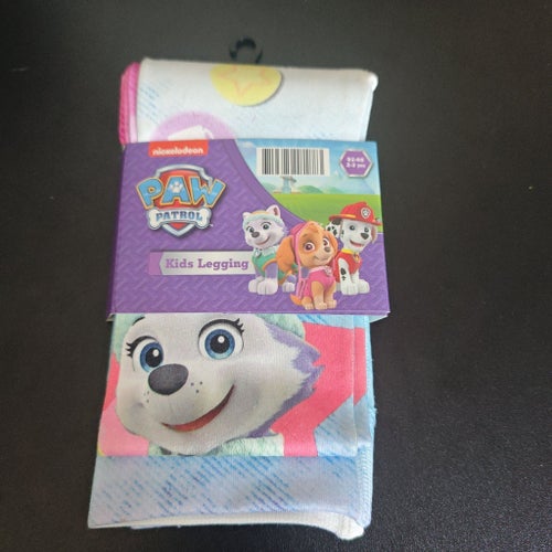 NYA! Paw Patrol rosa, blå, vita leggings, storlek 92-98