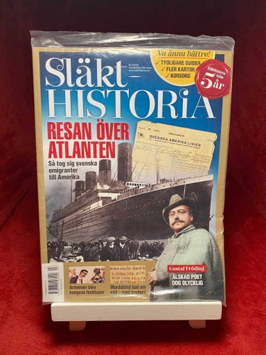 Släkthistoria - Resan över Atlanten