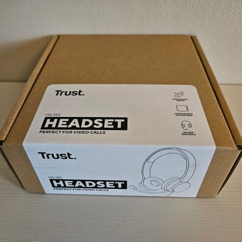 Trust HS-150 Headset. Perfect for video calls. Nytt.