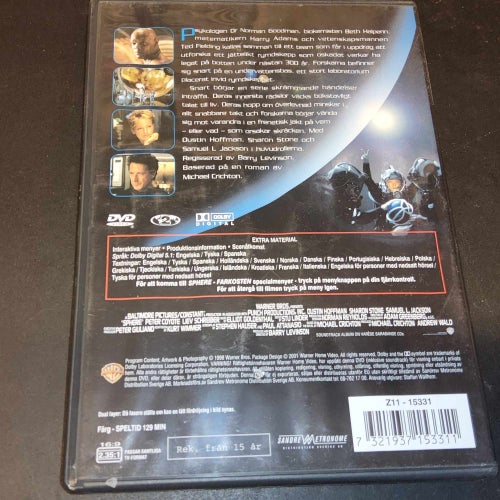 Sphere - DVD