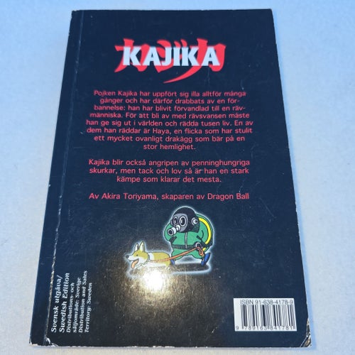 Kajika av Akira Toriyama, 2001 Manga