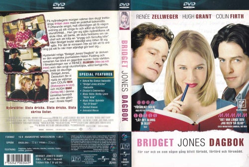 DVD - BRIDGET JONES DAGBOK - SÖNDAGSFILMEN