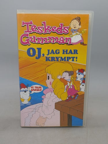 Teskedsgumman Oj, jag har krympt! - Svenskt tal - VHS