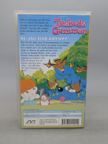 Teskedsgumman Oj, jag har krympt! - Svenskt tal - VHS
