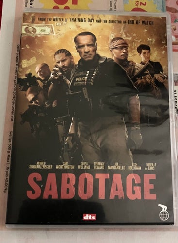 Sabotage (DVD) med Arnold Schwarzenegger