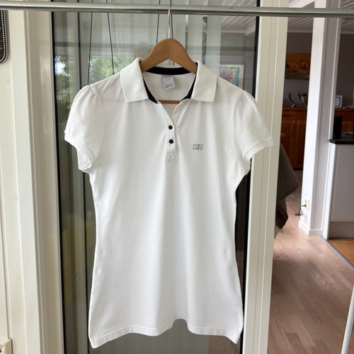Helly Hansen vit pikétröja, storlek L 38/40
