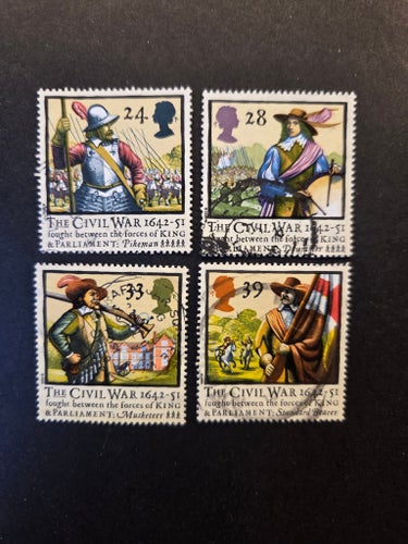 England SG. 1620-1623 stämpl.
