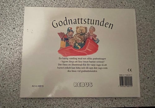 Boken Godnattstunden - Lagom Långa Godnattsagor barnbok