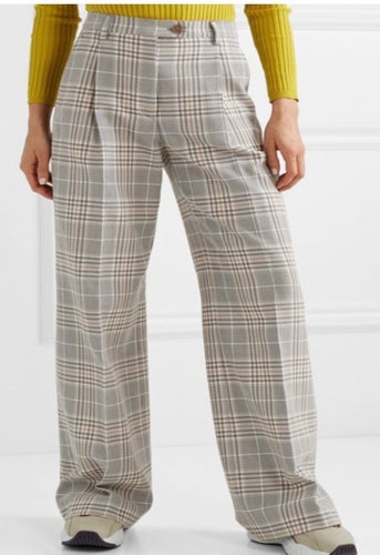 Acne Studios Trousers plaid checkerd