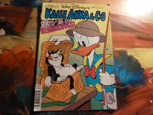 KALLE ANKA & C:O, 1989 NR 32, TIDNING