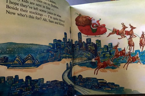 SANTA VISITS AUSTRALIA Maryann Pfeifer David Van Austen 1986