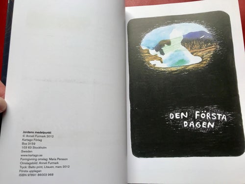 JORDENS MEDELPUNKT Anneli Furmark 2012