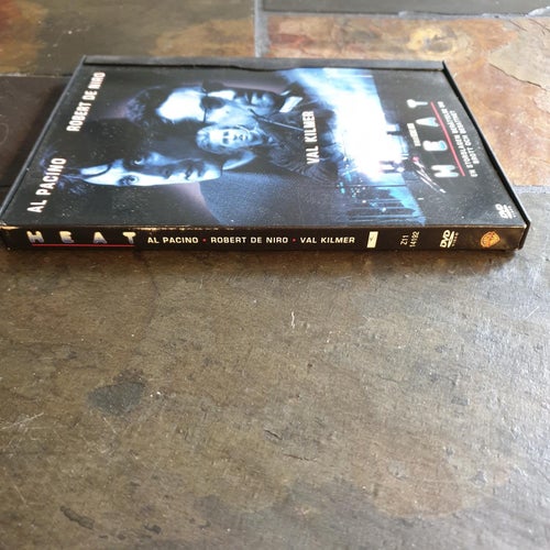 Heat (1995) -Snapcase DVD- Al Pacino, Robert De Niro - VG