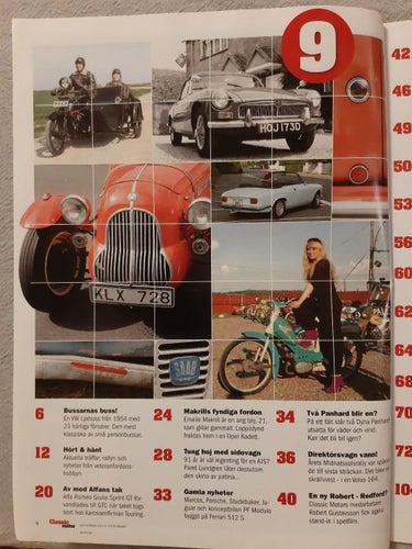 Classic Motor nr 9 2012: Rolls-Royce Phantom, Crescent 1249, Saab 99, VW Buss