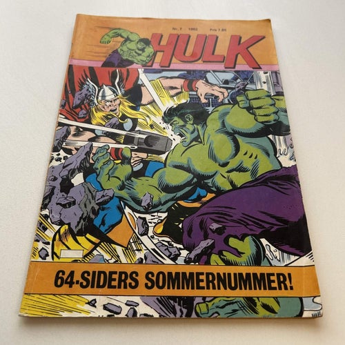 Hulk nr 7 1982, samlarex! FN