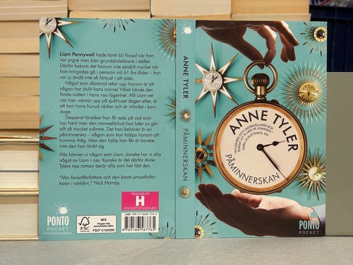Påminnerskan av Anne Tyler, bok, Very Fine