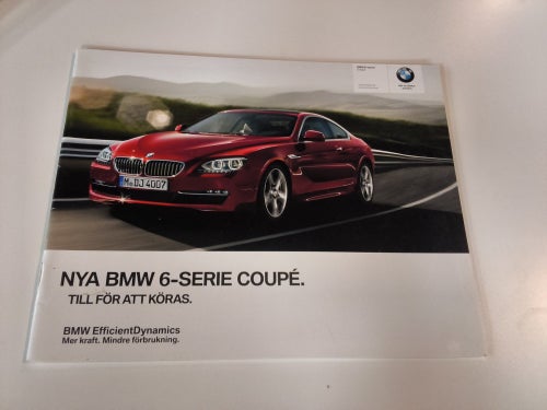 Broschyr BMW 6-serie Coupé