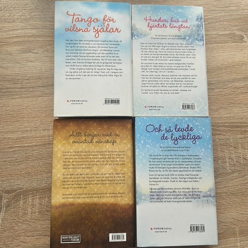 Lucy Dillon Bokpaket 4 böcker