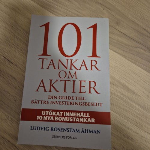 101 Tankar Om Aktier av Ludvig Rosenstam Åhman, 2020