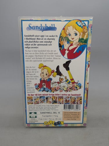 Sandybell - Volym 10 - Svenskt tal - VHS