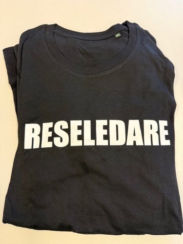 T- Shirt med Motivtryck RESELEDARE -XXL
