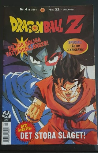 Dragon Ball svenska tidningar