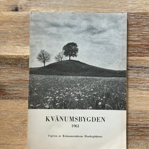 Hembygdshistoria, Kvänum, ”Kvänumsbygden 1961”. Skaraborg.