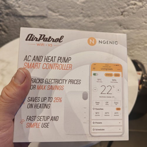AirPatrol WiFi V5 AC och värmepump Smart Kontroller