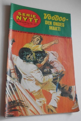 Serienytt nr 8 , 1970 , VooDoo mm