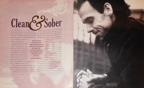 JOHN HIATT - CLEAN & SOBER, TIDNINGSARTIKEL 1989