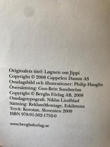 JIPPI FÅR SKULDEN Anne B. Ragde 2009