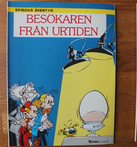 SPIROUS ÄVENTYR 14 Besökaren från urtiden 1990