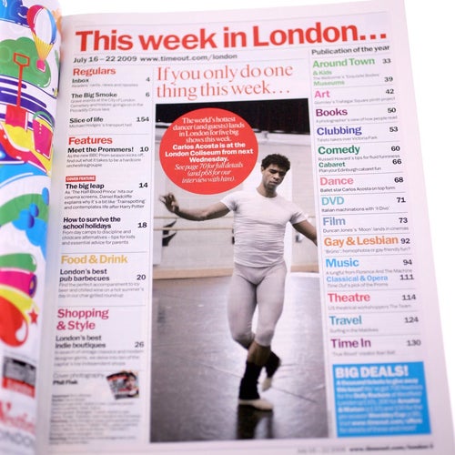 Time Out London Magazine-Daniel Radcliffe/Harry Potter release-No. 2030-07/09