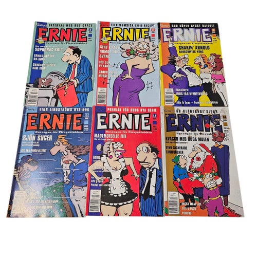 Ernie – 10 st serietidningar 1998-1999
