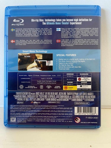 Die Hard 4.0 Blu-ray