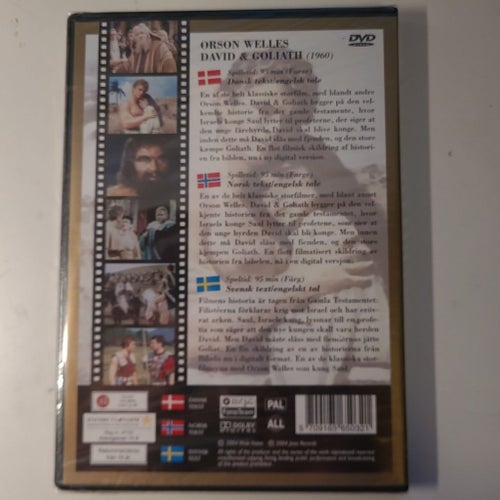 Orson Welles - David & Goliath (Inplastad DVD) *Svensk text*
