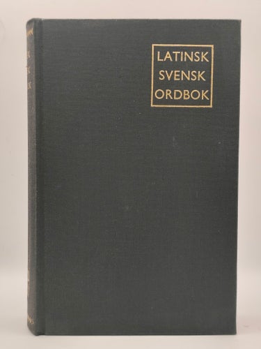 Latinsk Svensk Ordbok av Esselte Studium, 1966