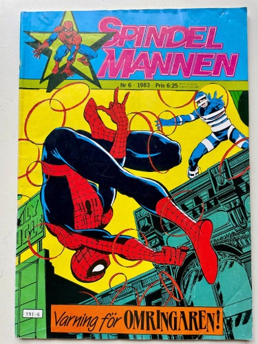 Spindelmannen Nr 6 1983
