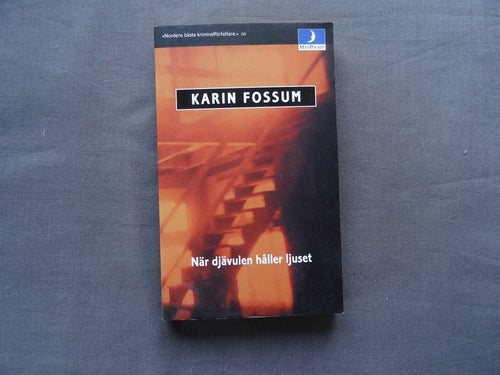 När djävulen håller ljuset - Karin Fossum, pocket