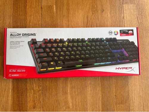 HyperX Alloy Origins Mekaniskt Gamingtangentbord