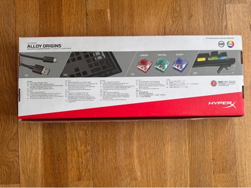 HyperX Alloy Origins Mekaniskt Gamingtangentbord