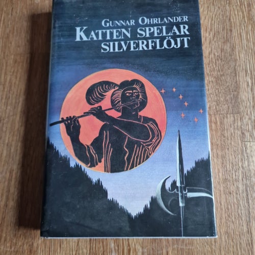 Katten spelar silverflöjt av Gunnar Ohrlander