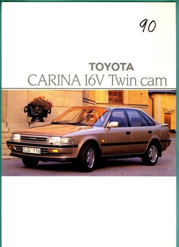 Toyota Carina 16V Twin cam (1989).
